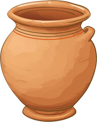 Cartoon Pot Illustration