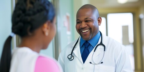 experienced African American doctor providing compassionate healthcare