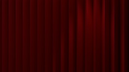 3D Rendering red curtain background with showroom light basic wallpaper