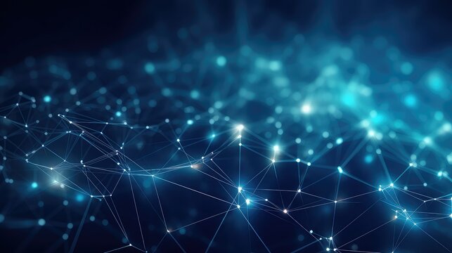 technology network digital background illustration internet connection, communication data, social media technology network digital background