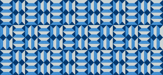 Obraz premium Art seamless pattern for decor illustration. Colorful texture of wood use as natural geometric background.