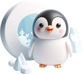 Obraz premium 펭귄