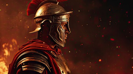 Fototapeta premium Roman Legion Soldier