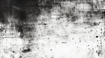 Fototapeta premium Black and White Paint Splatter Painting Abstract artwork for backgrounds, posters, and artistic designs. Adds a dynamic and edgy element to graphic design .grunge concrete wall distressed texture