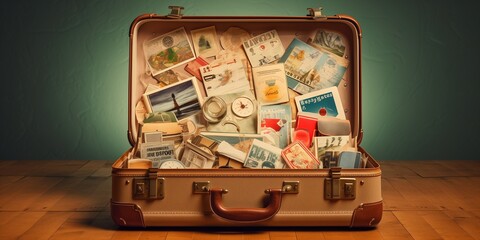 travel suitcase  