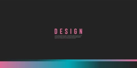 Foto op Canvas modern gradient bright color. geometric background. Abstract website landing page with circles illustration. Banner, wallpaper vector design template. © Achmad