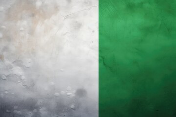 Flag of Italy Painted on Concrete Wall, National Symbol on Urban Surface, Flag of Ireland on a concrete backdrop, Irish flag background with copy space, AI Generated