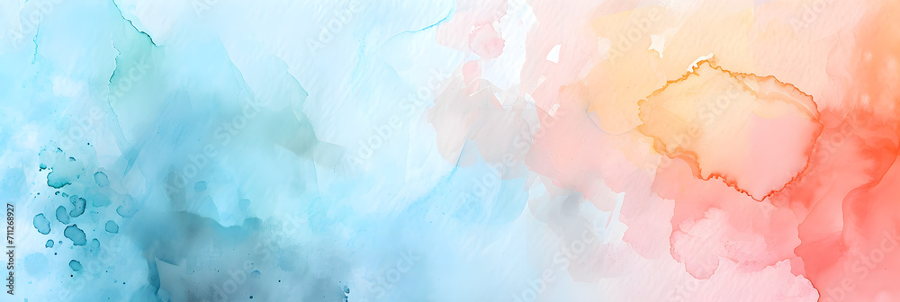 Sticker abstract watercolour background 