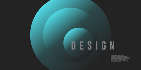 modern gradient bright color. geometric background. Abstract website landing page with circles illustration. Banner, wallpaper vector design template.