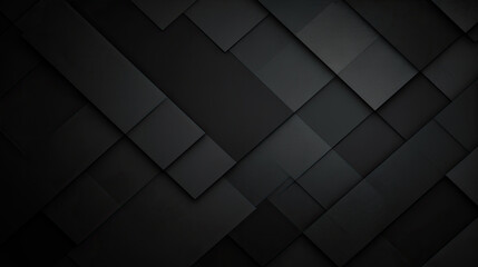 black diamond pattern  abstract wallpaper on dark background, Digital black textured graphics poster background - obrazy, fototapety, plakaty