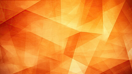 Obraz premium orange abstract background, modern yellow orange background, orange angles stripes triangle and squares shapes layered, geometric pattern,Lines stripes triangles. watercolor Design.