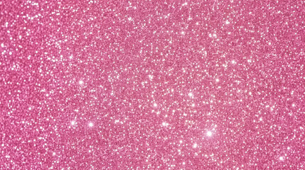 pink glitter paper wallpaper, sparkling shiny wrapping paper texture for Christmas holiday, valentines day - obrazy, fototapety, plakaty