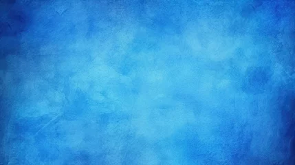 Foto op Canvas  a blue background with a very rough texture. Light blue background texture,  for posters, banners, and digital backgrounds.dark blue border, old grunge texture, abstract light blue paper, old painted © Planetz