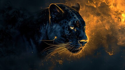 Black Panther - obrazy, fototapety, plakaty
