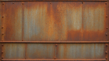 Old rusty metal texture with stains on each side. Old rusty metal texture for 3D design.