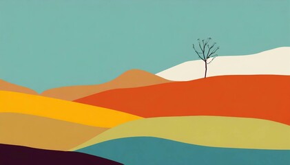 Background with abstract art minimalist and space for text or quote