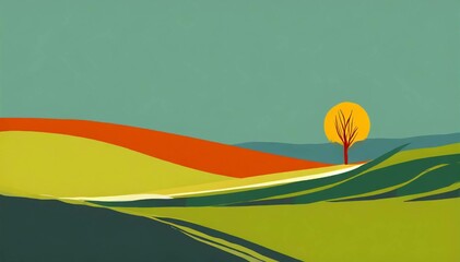 Background with abstract art minimalist and space for text or quote