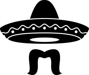 Mariachi musician headdress mexican sombrero hat