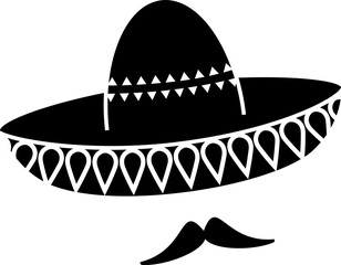 Mariachi musician headdress mexican sombrero hat