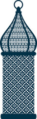 Lantern with arab ornament, muslim decoration