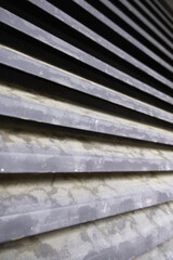 Old metal shutter