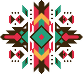 Tribal ethnic texture, Mexican ornament