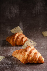 Garlic Butter Cheese Croissants