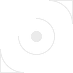 Abstract decorative element, brutalist design