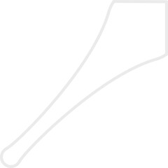 Brutalist shape, circle and square element