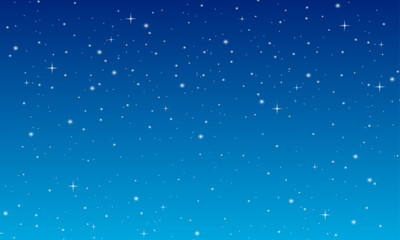 Obraz premium Vector background with gradient starry night