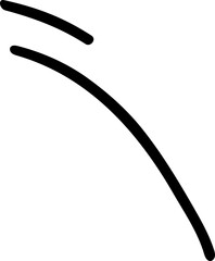 Gust of wind or flow of breeze, motion element