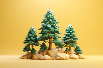 miniature pine tree