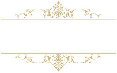 金のヨーロピアン装飾フレーム