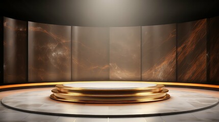 elegant luxury podium background illustration exclusive high, end sophisticated, opulent prestigious elegant luxury podium background