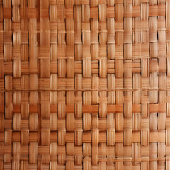 woven bamboo surface texture close up
