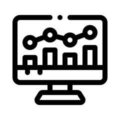 analytics line icon
