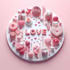 heart shaped cookies