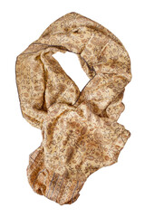 Cashmere shawl isolated