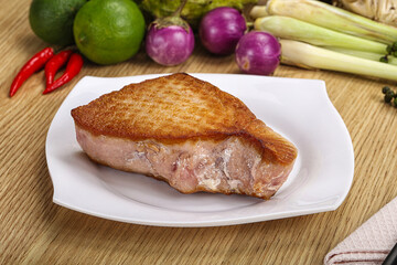 Roasted fresh delicous Tuna steak