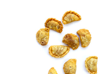 Mini curry puff. Thai dessert
