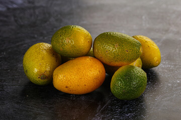 Natural organic sweet and sour Kumquat