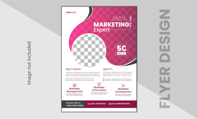 Attractive corporate flyer design