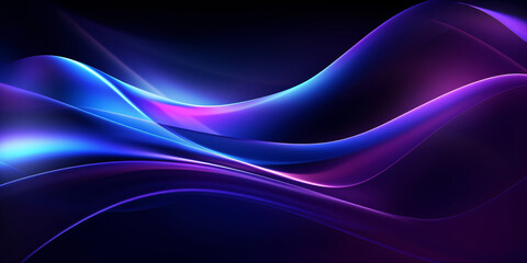 abstract positive purple desktop wallpaper made of lines and curves