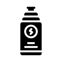 water bottle glyph icon