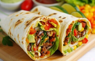 healthy wrap ideas recipes, warmcore, yellow and bronze, jack butler yeats, melds mexican and american cultures