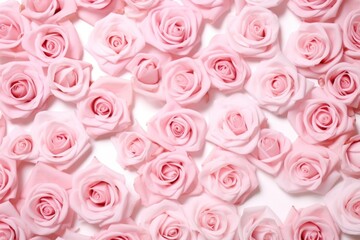 pink roses on a white background rose background
