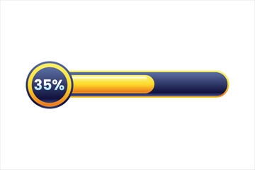 Loading Progress Bar Sticker Design