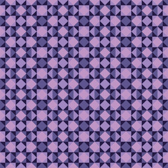 Abstract geometric shapes pattern. Circle on purple color. For background, poster, banner, textile, bed lines, wallpaper, etc. Vector illustration