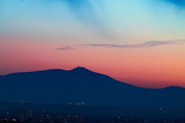 Few shots of mountains in winter, Beskydy