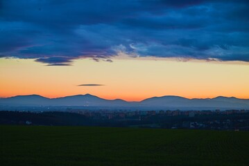 Few shots of mountains in winter, Beskydy